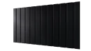 Профнастил С10 1155/1100x0,5 мм, 9005 черный янтарь стальной бархат