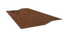 Планка крепёжная фальц 50x17x29 мм, Картэн