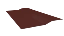 Планка крепёжная фальц 50x17x29 мм, 3009 оксид красный глянцевый
