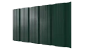 Профнастил К20 1195/1130x0,4 мм, 6005 зеленый мох глянцевый