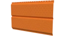Софит Л-брус перфорированный 264/241x0,4 мм, 2011 насыщенный оранжевый
