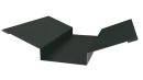 Планка ендовы верхняя 76x76x2000 мм, 6009 пихтовый зеленый матовый